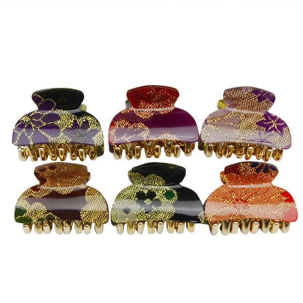 12 pcs hair golden thread restoring resin flower headdress ornament clip headwear hair claw decoration for girls women, Golden;silver
12 pcs hair golden thread restoring resin flower headdress ornament clip headwear hair claw decoration for girls women, Golden;silver