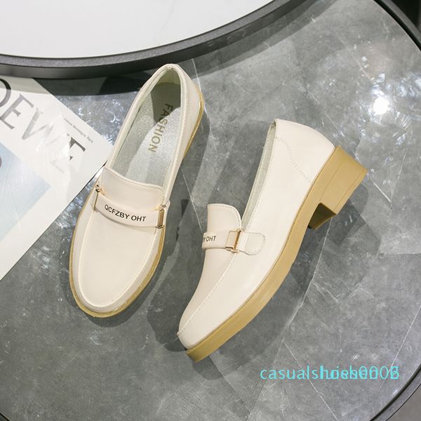 small leather shoes women shoes single spring and autumn new autumn pea flat casual dad wild one pedal c06, Black
small leather shoes women shoes single spring and autumn new autumn pea flat casual dad wild one pedal c06, Black