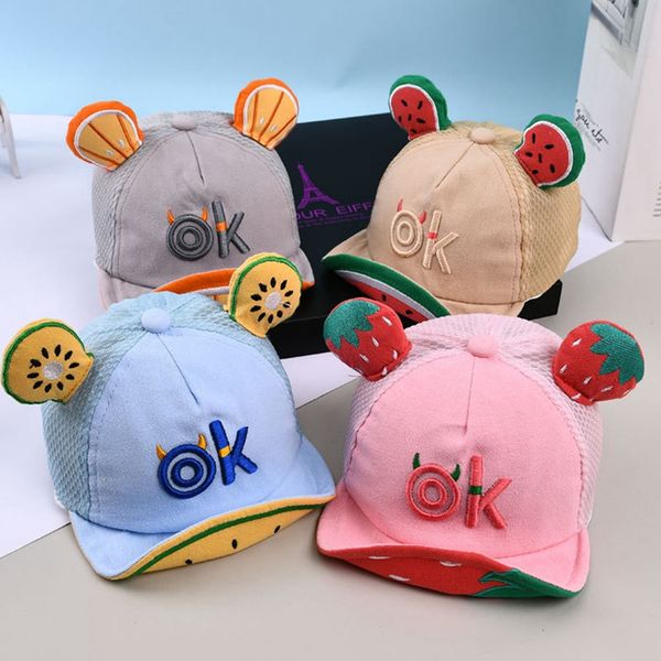 cartoon baby fruit hat summer thin sunscreen sun hat sunshade cap mesh cap infant spring and autumn cotton fancyqube, Yellow
cartoon baby fruit hat summer thin sunscreen sun hat sunshade cap mesh cap infant spring and autumn cotton fancyqube, Yellow