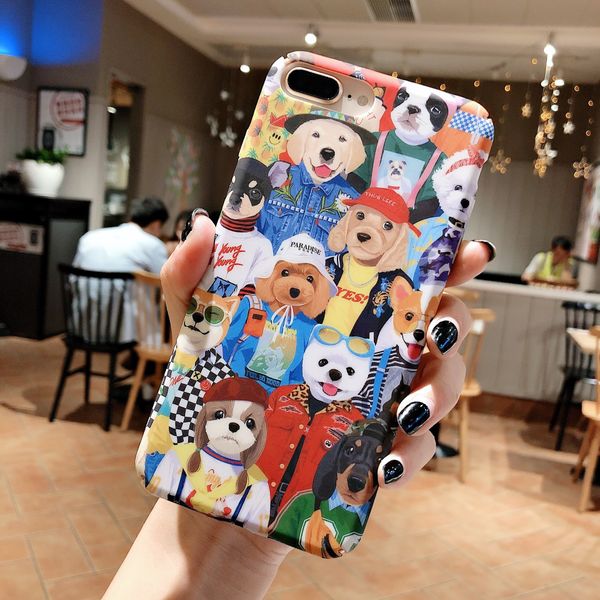 for iphone xr xs max 6 7 8 x plus tide brand personality dog phone case frosted pc hard cell phone case
for iphone xr xs max 6 7 8 x plus tide brand personality dog phone case frosted pc hard cell phone case