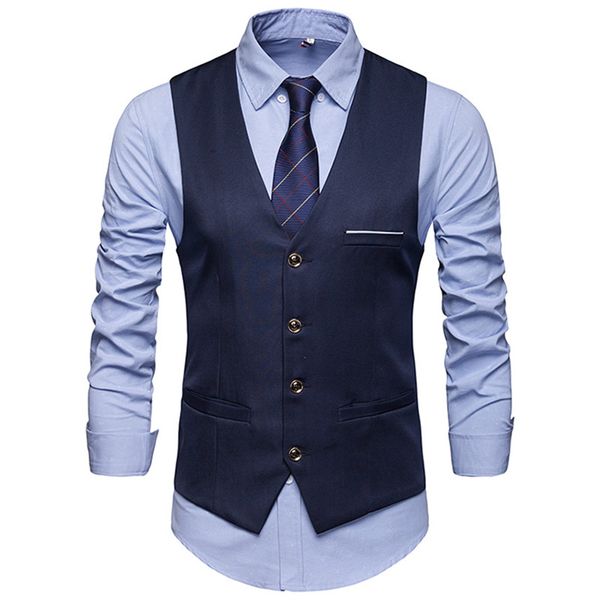 british style designer mens vests natural color fashion slim vest casual v neck pocket vest mens clothes, Black;white
british style designer mens vests natural color fashion slim vest casual v neck pocket vest mens clothes, Black;white