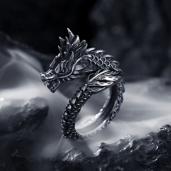 punk rock gothic dark animal dragon ring plated ring jewelry accessories fashion adjustable dragon pattern retro copper, Golden;silver
punk rock gothic dark animal dragon ring plated ring jewelry accessories fashion adjustable dragon pattern retro copper, Golden;silver