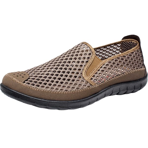summer mesh men's casual shoes breathable mesh loafers soft bottom middle and old men sneakers shoes gjk78, Black
summer mesh men's casual shoes breathable mesh loafers soft bottom middle and old men sneakers shoes gjk78, Black