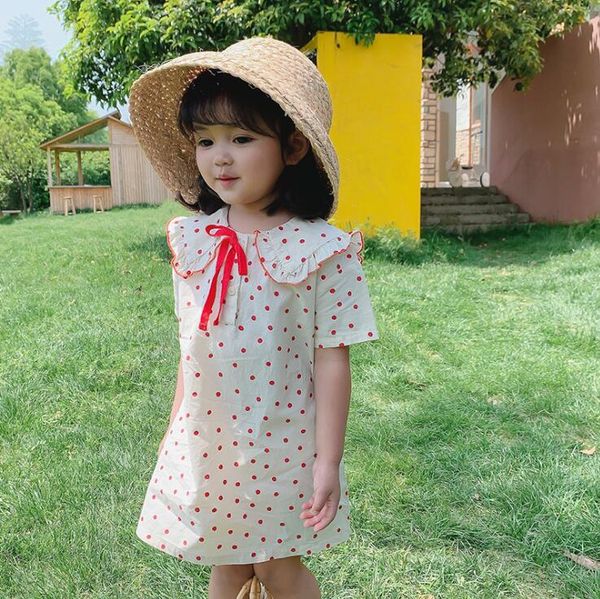 2020 new girls dots dress summer cotton fashion girls dresses 1-6 years hv945, Red;yellow
2020 new girls dots dress summer cotton fashion girls dresses 1-6 years hv945, Red;yellow