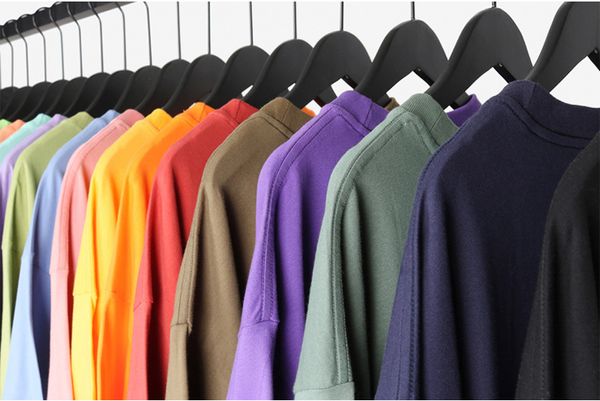 

2020 Mens Designer T Shirts Fashion Brand Top Casual Shirts Cotton Short Sleeve T-shirt for Men Minimalist Style Joker T-shirt 20 Colors