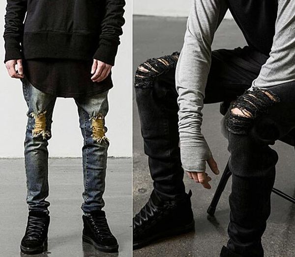 New Fashion Men Black Jeans Skinny Ripped Stretch Slim kanye West Hip Hop Swag Denim Motorcycle Biker Pants Jogger
New Fashion Men Black Jeans Skinny Ripped Stretch Slim kanye West Hip Hop Swag Denim Motorcycle Biker Pants Jogger