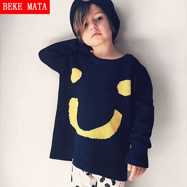горячие продажи smile pattern baby boy свитер зима 2018 с длинным рукавом хлопок теплый вязаный свитер одежда для девочек о-образным вырезом, Blue
горячие продажи smile pattern baby boy свитер зима 2018 с длинным рукавом хлопок теплый вязаный свитер одежда для девочек о-образным вырезом, Blue
