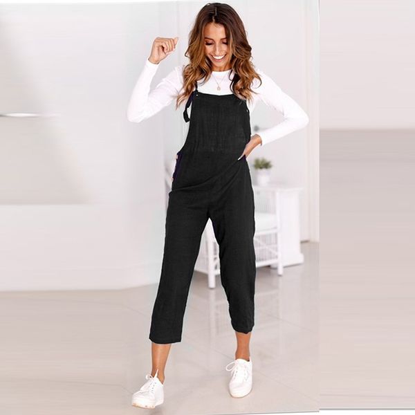 new women spaghetti strap slim trousers bodycon jumpsuit trousers clubwear rompers 2018 summer womens romper loose dungarees, Black;white
new women spaghetti strap slim trousers bodycon jumpsuit trousers clubwear rompers 2018 summer womens romper loose dungarees, Black;white