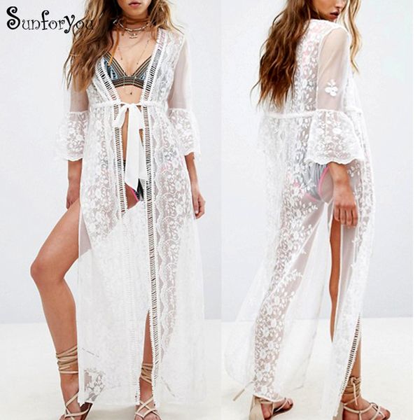 mesh cover up kaftan beach sarong white embroidery robe de plage bikini cover up salida de playa mujer 2019 swimsuit, Blue;gray
mesh cover up kaftan beach sarong white embroidery robe de plage bikini cover up salida de playa mujer 2019 swimsuit, Blue;gray