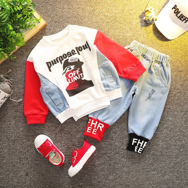 2020 autumn children boys girls clothing sets leisure letter cotton hooded long sleeve t shirts pants 2pcs costume kids clothes, White
2020 autumn children boys girls clothing sets leisure letter cotton hooded long sleeve t shirts pants 2pcs costume kids clothes, White