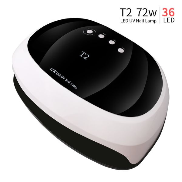 t2 nail dryer for nail led uv lamp 72w lamp drying all gels polish sun light infrared sensing for manicure art tools
t2 nail dryer for nail led uv lamp 72w lamp drying all gels polish sun light infrared sensing for manicure art tools
