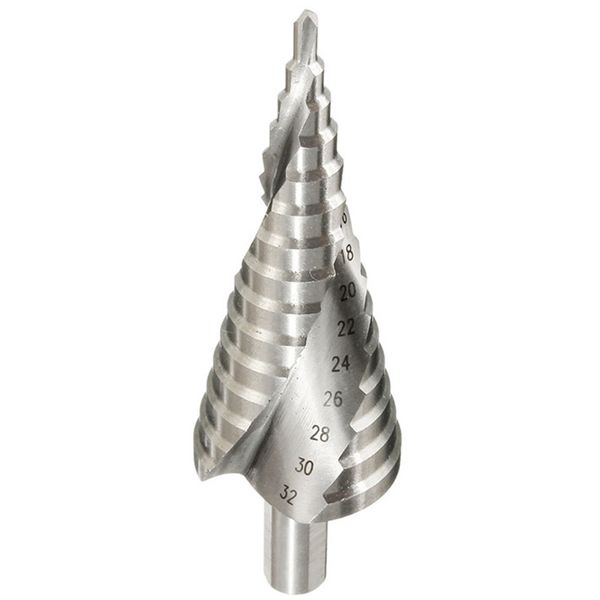 1 pcs 4-32 mm pagoda drill hexagon screw drill high speed steel power tools spiral grooved metal steel step bit
1 pcs 4-32 mm pagoda drill hexagon screw drill high speed steel power tools spiral grooved metal steel step bit