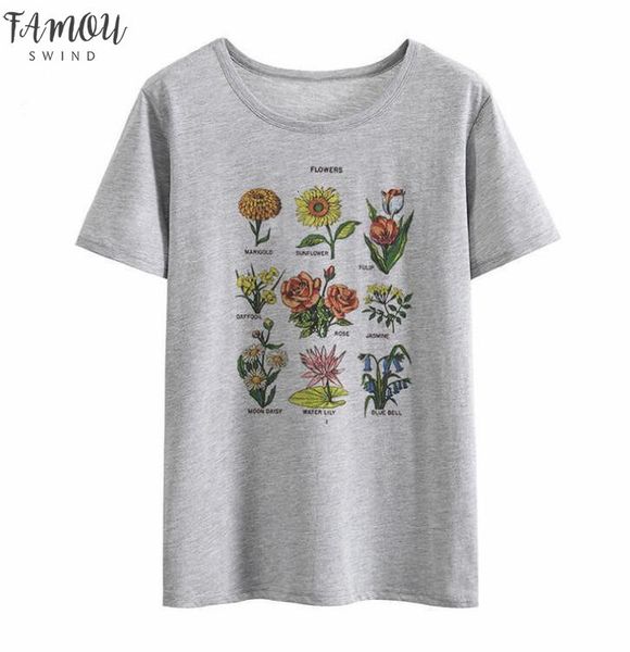 women t shirts new flower round neck solid color printed short sleeved t shirt drop shipping good quality, White
women t shirts new flower round neck solid color printed short sleeved t shirt drop shipping good quality, White