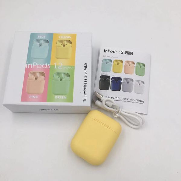 I12 inpod 12 bluetooth earphone without package box without charging cable eparate headphone
I12 inpod 12 bluetooth earphone without package box without charging cable eparate headphone