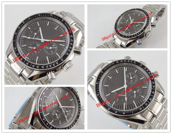 Best Quality Black Dial Moon Watch Mens Professional Broad Arrow No Chronograph Mechanical Automatic Fashion Men's Watches Wristwatches
Best Quality Black Dial Moon Watch Mens Professional Broad Arrow No Chronograph Mechanical Automatic Fashion Men's Watches Wristwatches