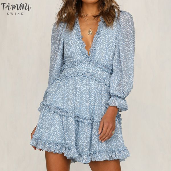 summer elegant ruffles print mini dress women halter v-neck long-sleeved waist puff sleeve dresses 2020 women sundresses, Black;gray
summer elegant ruffles print mini dress women halter v-neck long-sleeved waist puff sleeve dresses 2020 women sundresses, Black;gray