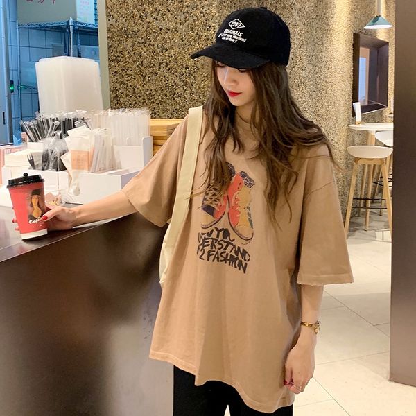2019 cartoon printed short-sleeved student round collar 2019 cartoon printed short-sleeved t-shirt student round collar t-shirt pull, White
2019 cartoon printed short-sleeved student round collar 2019 cartoon printed short-sleeved t-shirt student round collar t-shirt pull, White