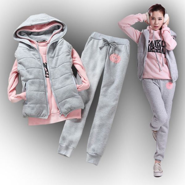 дамы женская толстовка жилет брюки 3 шт set plus velvet утолщение плюс размер casual хороший костюм дешевые оптовая, Black
дамы женская толстовка жилет брюки 3 шт set plus velvet утолщение плюс размер casual хороший костюм дешевые оптовая, Black