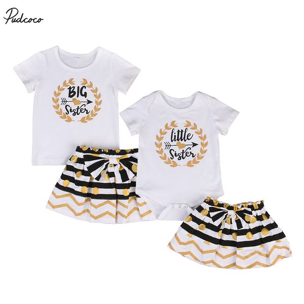 infant baby girls sister family set short sleeve romper t-shirt striped polka dot skirt outfits clothes, Blue
infant baby girls sister family set short sleeve romper t-shirt striped polka dot skirt outfits clothes, Blue