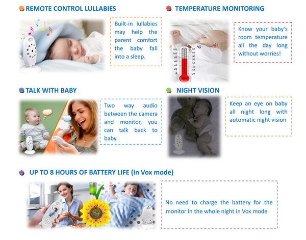 brand new 2018 pudcoco arrivals wireless digital camera baby monitor night vision temperature sensor 2 way talk
brand new 2018 pudcoco arrivals wireless digital camera baby monitor night vision temperature sensor 2 way talk