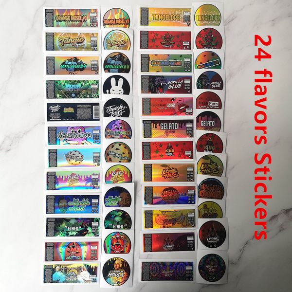 new 24 flavors hologram sticker for 3.5 gram 60ml thin mint cookies plastic jar tank dry herb flower container with flavor stickers
new 24 flavors hologram sticker for 3.5 gram 60ml thin mint cookies plastic jar tank dry herb flower container with flavor stickers