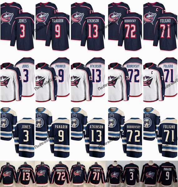 2019 columbus blue jackets hockey jerseys 72 sergei bobrovsky 71 nick foligno 9 artemi panarin 13 cam atkinso 3 seth jones alternate shirts, Black;red
2019 columbus blue jackets hockey jerseys 72 sergei bobrovsky 71 nick foligno 9 artemi panarin 13 cam atkinso 3 seth jones alternate shirts, Black;red