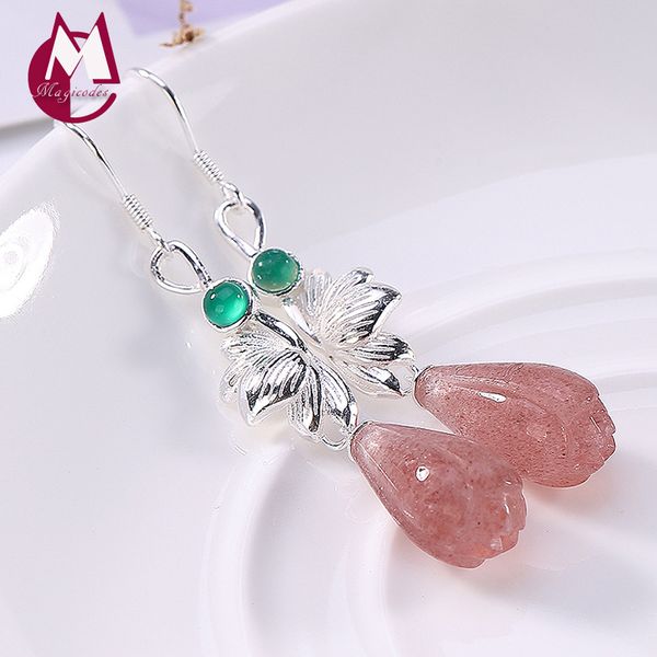 strawberry crystal dangle earring 100% 925 sterling silver jewelry women fringe tassel drop wedding earring jewelry 2019 e04, Golden;silver
strawberry crystal dangle earring 100% 925 sterling silver jewelry women fringe tassel drop wedding earring jewelry 2019 e04, Golden;silver