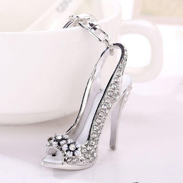 women bag charms keychain car keys holder keyring crystal high heel shoes key chains jewelry gifts, Silver
women bag charms keychain car keys holder keyring crystal high heel shoes key chains jewelry gifts, Silver