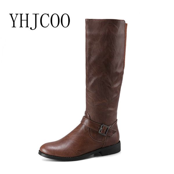 new quality women riding equestrian motorcycle boots low heel knee-high boots women fashion black brown shoes plus size 43
new quality women riding equestrian motorcycle boots low heel knee-high boots women fashion black brown shoes plus size 43