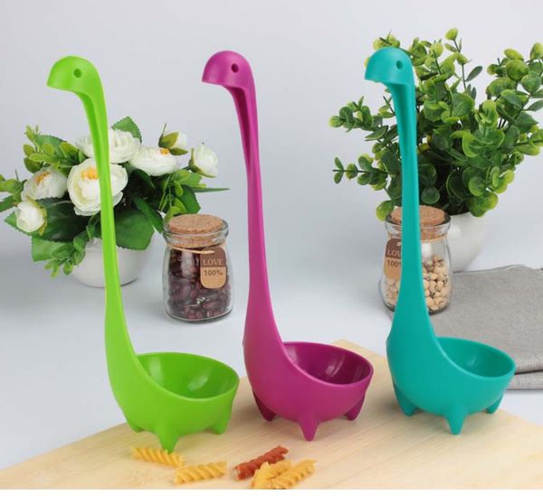 creative home loch ness monster soup cooking kitchen tools long handle vertical water monster spoon plastic colander
creative home loch ness monster soup cooking kitchen tools long handle vertical water monster spoon plastic colander