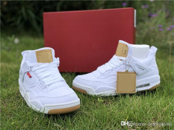 originals air 4 x 31levis white black blue denim men basketball shoes authentic sports sneakers with box ao2571-100
originals air 4 x 31levis white black blue denim men basketball shoes authentic sports sneakers with box ao2571-100