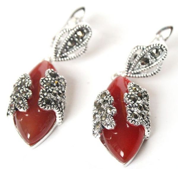 11/2" 925 sterling silver marcasite inlay natural black natural jade jewelry bread silver big earrings
11/2" 925 sterling silver marcasite inlay natural black natural jade jewelry bread silver big earrings