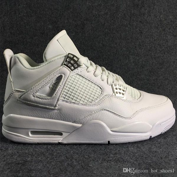 air 4 pure money 308497-100 4s iv white kicks women men basketball sports shoes sneakers good quality trainers with original box, Black;white
air 4 pure money 308497-100 4s iv white kicks women men basketball sports shoes sneakers good quality trainers with original box, Black;white