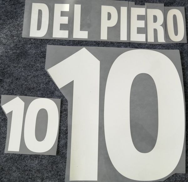 Италия ретро горячая печать футбол имя набор # 10 DEL PIERO штампы игрока наклейки напе
Италия ретро горячая печать футбол имя набор # 10 DEL PIERO штампы игрока наклейки напе