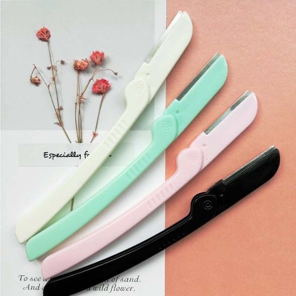 popular portable eyebrow trimmer razor eyebrow facial hair remover scraper with cap stainless steel eyebrow knife for women
popular portable eyebrow trimmer razor eyebrow facial hair remover scraper with cap stainless steel eyebrow knife for women