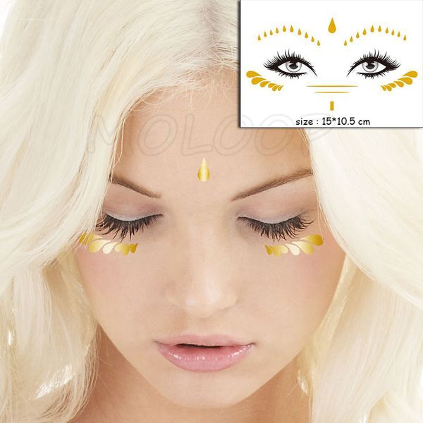 gold face temporary tattoo sticker water drop diamond waterproof freckles makeup eye decal body art for girl kid 11
gold face temporary tattoo sticker water drop diamond waterproof freckles makeup eye decal body art for girl kid 11