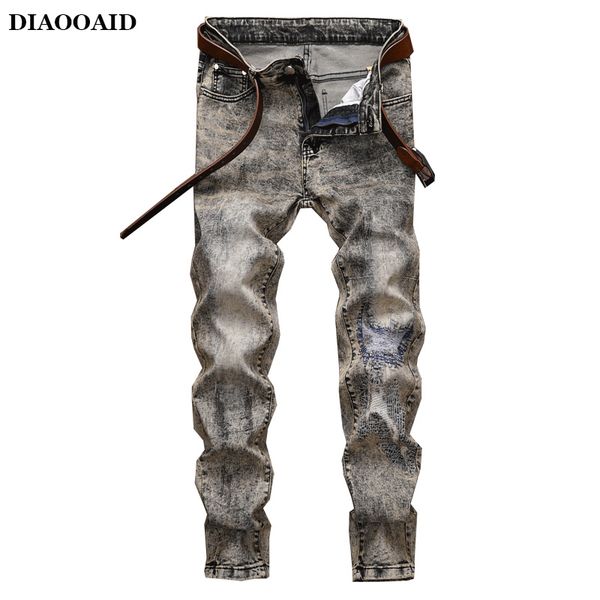 2020 new fashion quality personality men's elastic jeans embroidered male loose retro straight slim denim trousers, Blue
2020 new fashion quality personality men's elastic jeans embroidered male loose retro straight slim denim trousers, Blue