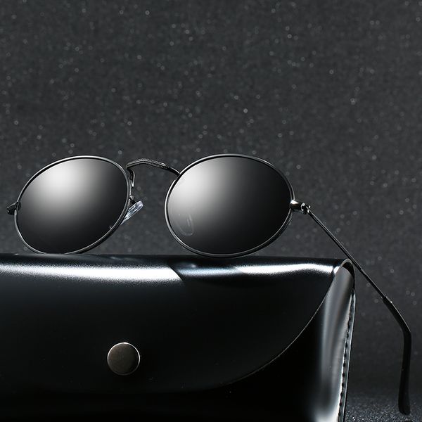 round polarized sunglasses men brand designer polaroid sun glasses women metal frame black lens eyewear driving, White;black
round polarized sunglasses men brand designer polaroid sun glasses women metal frame black lens eyewear driving, White;black