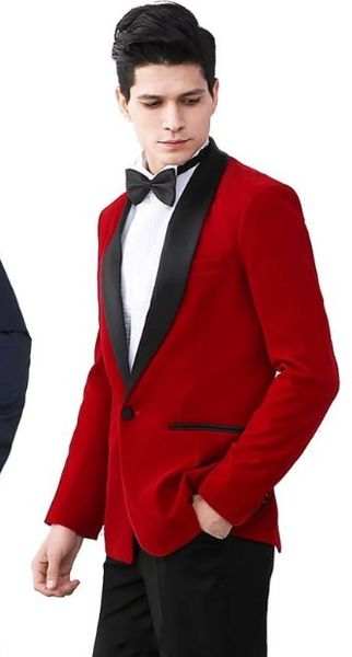 fashionable one button red velvet wedding groom tuxedos shawl lapel groomsmen men suits prom blazer (jacket+pants+tie) no:2120, Black;gray
fashionable one button red velvet wedding groom tuxedos shawl lapel groomsmen men suits prom blazer (jacket+pants+tie) no:2120, Black;gray
