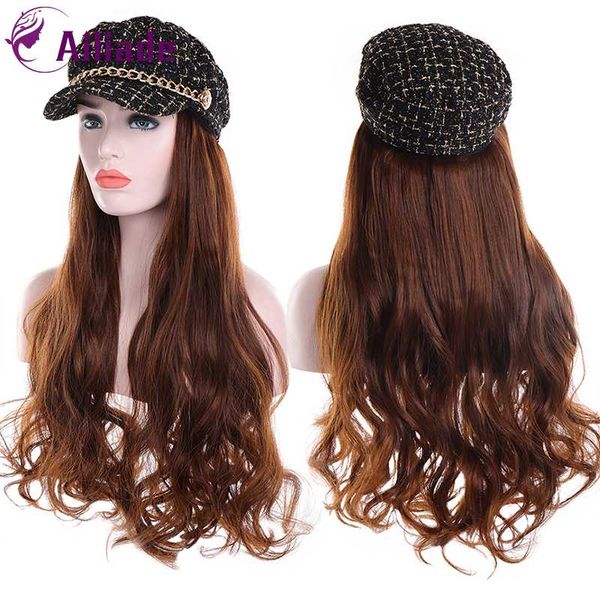 ailiade new autumn winter long curly/straight wig with hat synthetic heat resistant hair piece fashion cap hair, Black
ailiade new autumn winter long curly/straight wig with hat synthetic heat resistant hair piece fashion cap hair, Black