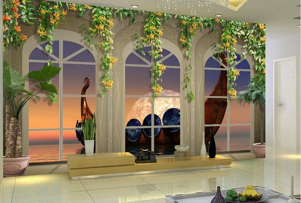 ustom p wall paper 3d modern tv background living room bedroom southeast asian style wooden boat 3d background wall covering wallpaper
ustom p wall paper 3d modern tv background living room bedroom southeast asian style wooden boat 3d background wall covering wallpaper