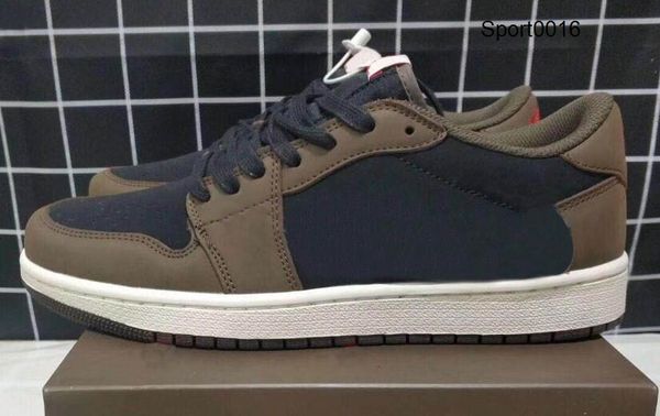 лучшие качества 1 low og travis scotts х 1s cactus jack dark mocha ts sp баскетбол обувь мужчины женщины спорт кроссовки с коробкой, Black
лучшие качества 1 low og travis scotts х 1s cactus jack dark mocha ts sp баскетбол обувь мужчины женщины спорт кроссовки с коробкой, Black