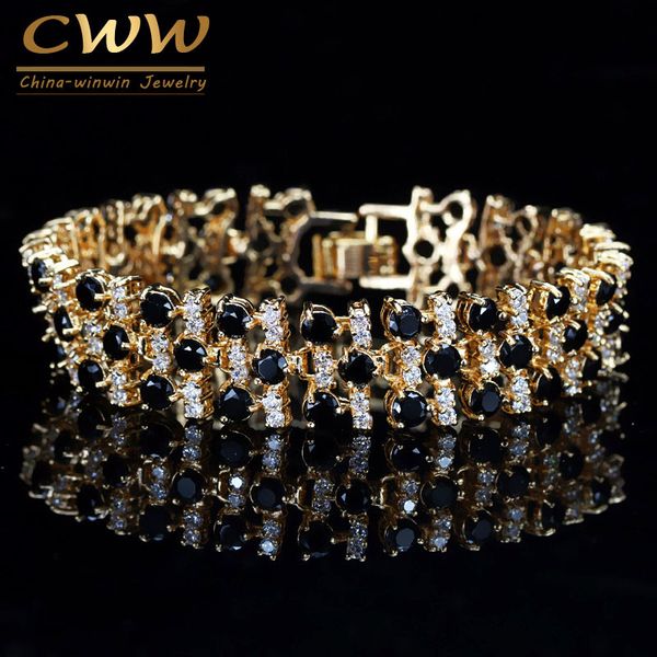 cwwzircons brand african nigerian yellow gold color wedding jewelry white and black big cubic zirconia bracelet for women cb191, Golden;silver
cwwzircons brand african nigerian yellow gold color wedding jewelry white and black big cubic zirconia bracelet for women cb191, Golden;silver