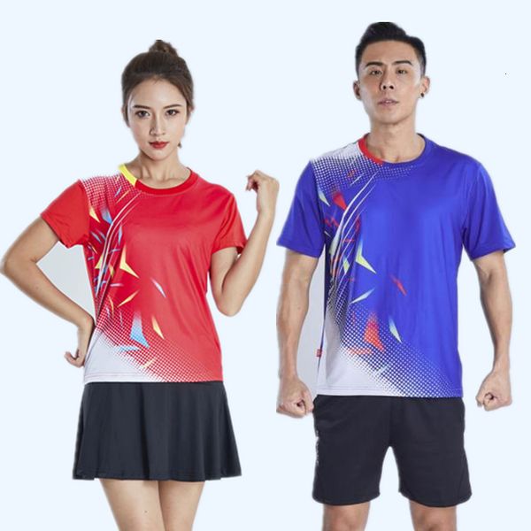 badminton serve suit men and women lovers short sleeve table tennis ventilation speed do athletic wear group printing, Gray;blue
badminton serve suit men and women lovers short sleeve table tennis ventilation speed do athletic wear group printing, Gray;blue