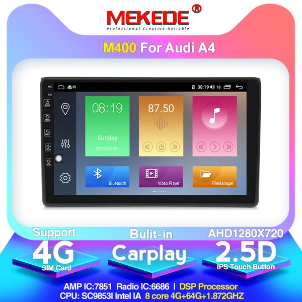 mekede for a4 s4 4 2002-2008 car multimedia player avtagnitola android 10.0 built-in carplay dsp ips 4g network car dvd
mekede for a4 s4 4 2002-2008 car multimedia player avtagnitola android 10.0 built-in carplay dsp ips 4g network car dvd