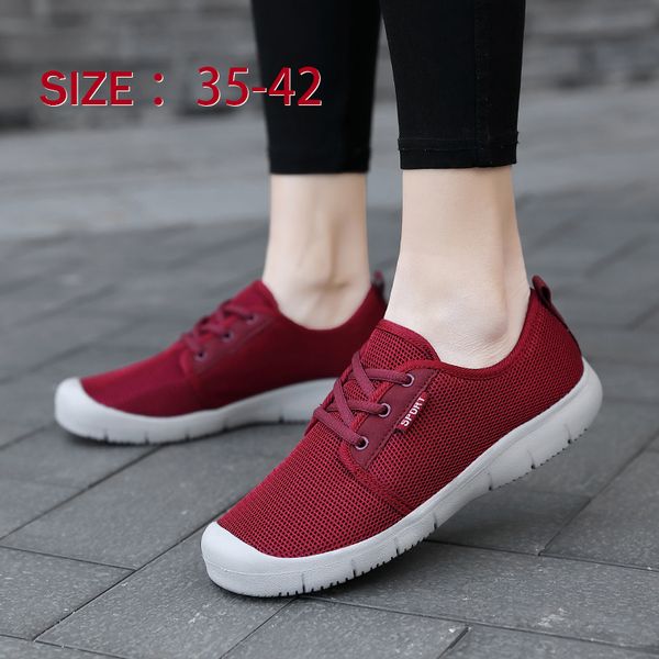 2020 super comfortable women shoes breathable non-slip walking footwear female mesh casual mom flat shoes woman zapatos de mujer, Black
2020 super comfortable women shoes breathable non-slip walking footwear female mesh casual mom flat shoes woman zapatos de mujer, Black