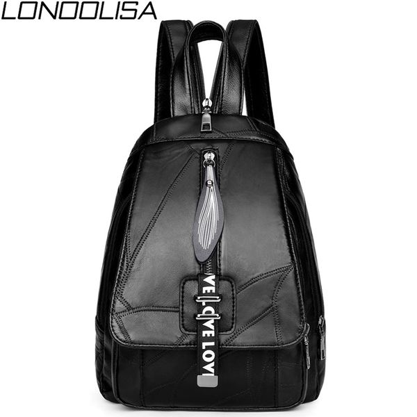 multifunction trend wild ladies tassel small black backpack light soft leather chest bag shoulder bags for women mochila mujer
multifunction trend wild ladies tassel small black backpack light soft leather chest bag shoulder bags for women mochila mujer