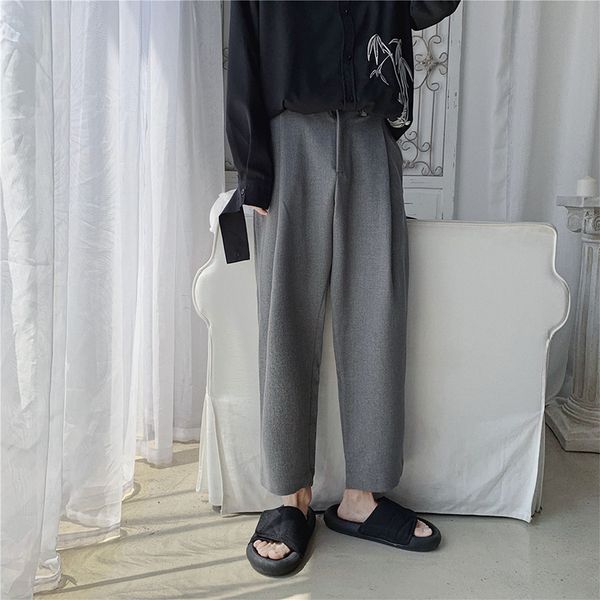 2019 spring and autumn new handsome straight casual korean version of the loose wild nine points suit pants gray / black m-2xl, White;black
2019 spring and autumn new handsome straight casual korean version of the loose wild nine points suit pants gray / black m-2xl, White;black