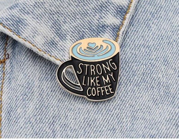 2020 new coffee enamel pin strong like my coffee enamel pin, coffee lover pin brooches bag lapel pin clothes badge jewelry gift shu16, Gray
2020 new coffee enamel pin strong like my coffee enamel pin, coffee lover pin brooches bag lapel pin clothes badge jewelry gift shu16, Gray