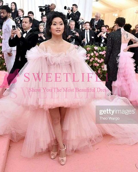 2019 Met Gala Pink Платья знаменитостей с плеча Привет Низкий Тюль Пышное Бальное платье Вечерние платья для выпускного вечера на заказ
2019 Met Gala Pink Платья знаменитостей с плеча Привет Низкий Тюль Пышное Бальное платье Вечерние платья для выпускного вечера на заказ